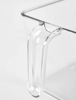 Clearance Nice & organized Förvaringslåda transparent - 12,5x30x11 cm