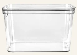 Sale Nice & organized Förvaringslåda transparent - 27x36x22 cm
