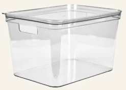 Sale Nice & organized Förvaringslåda transparent - 27x36x22 cm