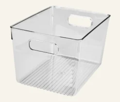 Clearance Nice & organized Förvaringslåda transparent - 22x29x17 cm