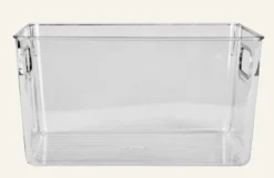 Clearance Nice & organized Förvaringslåda transparent - 22x29x17 cm
