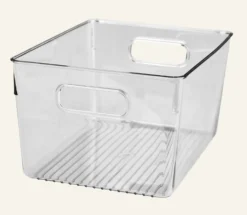 Clearance Nice & organized Förvaringslåda transparent - 22x29x17 cm