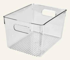 Clearance Nice & organized Förvaringslåda transparent - 22x29x17 cm