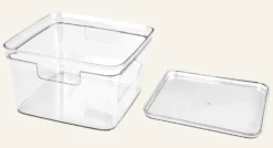 Online Nice & organized Förvaringslåda transparent - 25x25x15,5 cm