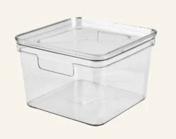 Online Nice & organized Förvaringslåda transparent - 25x25x15,5 cm