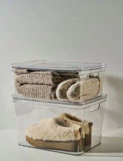 Online Nice & organized Förvaringslåda transparent - 25x25x15,5 cm
