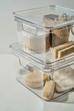Online Nice & organized Förvaringslåda transparent - 25x25x15,5 cm