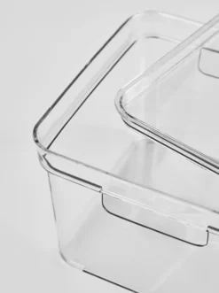 Online Nice & organized Förvaringslåda transparent - 25x25x15,5 cm