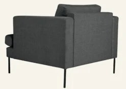 Outlet Forms & Objects Fåtölj grå - 93x94x80 cm