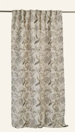 Hot Gardin beige - 135x240 cm