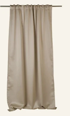 Hot Gardin beige - 135x240 cm