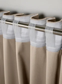 Hot Gardin beige - 135x240cm 7cm