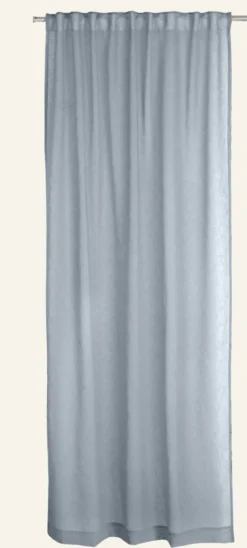 Hot Gardin gråblå - 140x240cm 7cm