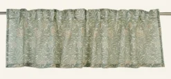 Clearance Gardinkappa grön - 220x50 cm