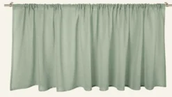 Best Gardinkappa ljusgrön - 250x50 cm