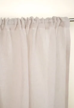 Outlet Gardinkappa lång ljusbeige - 250x70 cm