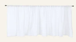 New Gardinkappa lång vit - 250x70 cm