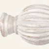 Clearance Gardinknopp, 2-pack multi/vit - 22/25 mm