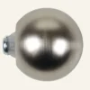 Best Gardinknopp, 2-pack stål - 13/16 mm