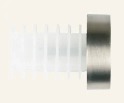 Clearance Gardinknopp, 2-pack stål - 22/25 mm