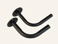 Hot Gardinknopp, 2-pack svart - 13/16 mm