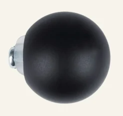 Sale Gardinknopp, 2-pack svart - 13/16 mm