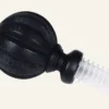 Best Gardinknopp, 2-pack svart - 22/25 mm