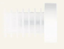 Best Gardinknopp, 2-pack vit - 22/25 mm