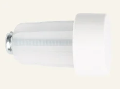 Best Gardinknopp, 2-pack vit - 22/25 mm
