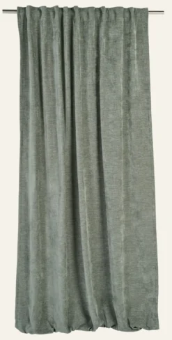 Outlet Gardin mellangrön - 140x240cm 7cm