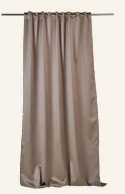 Clearance Gardin mörk sand - 135x300 cm