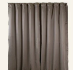 Hot Gardin taupe - 135x300 cm