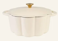 New Gjutjärnsgryta rund creme - 4300ml