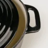 Best Gjutjärnsgryta rund svart - 4300ml
