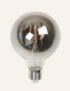 Online Forms & Objects Glödlampa silver - 9,5x13,8 cm