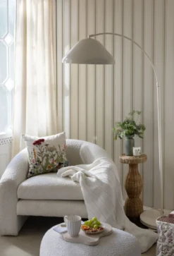 New Forms & Objects Golvlampa creme - 175x120x40 cm