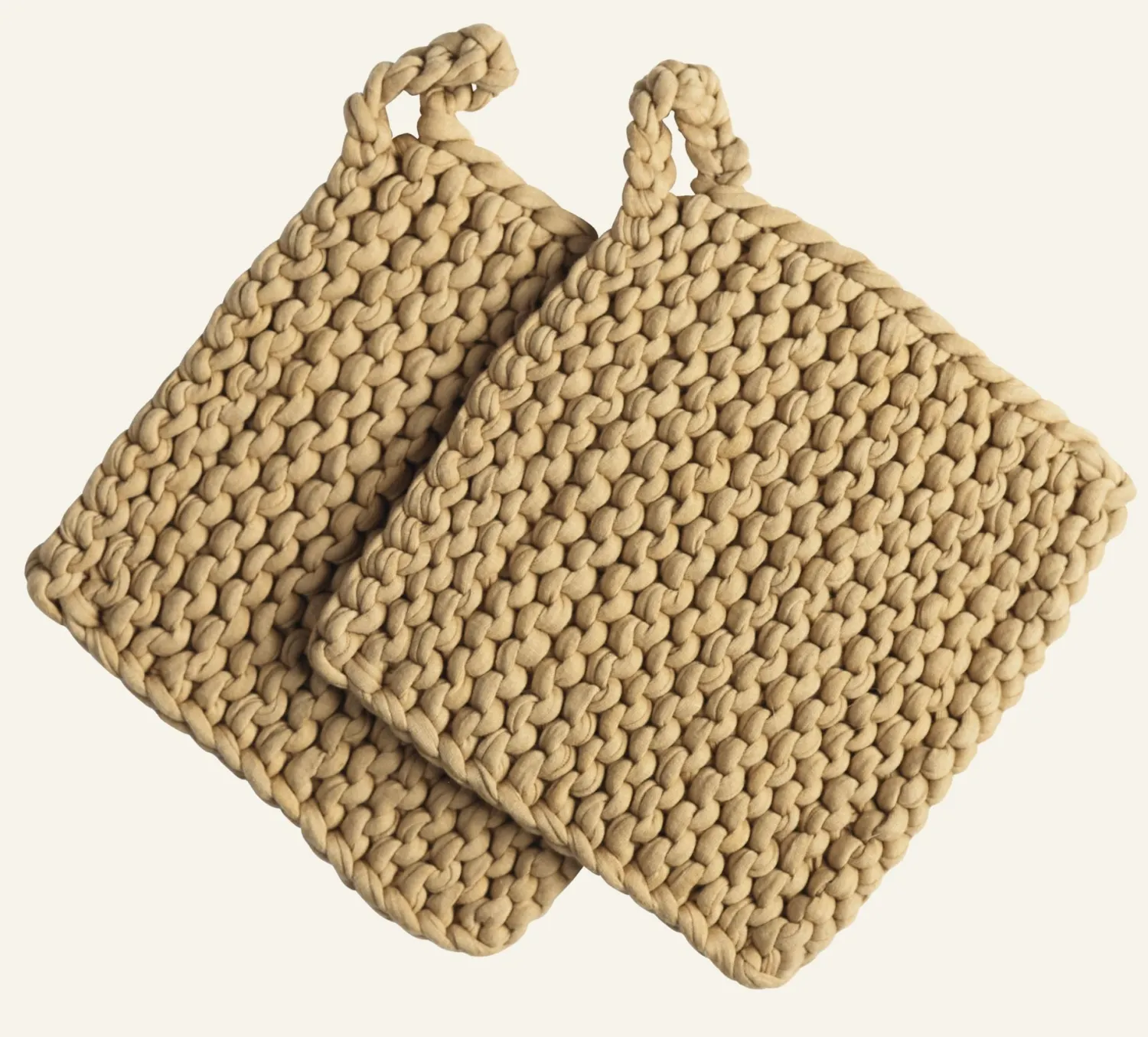 New Bokhari Grytlapp beige - 19x19 cm
