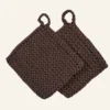 New Bokhari Grytlapp brun - 19x19 cm