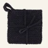 Hot Bokhari Grytlapp svart - 19x19 cm