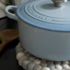 Sale Local Chef Grytunderlägg beige - ø22 cm