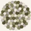 Online Local Chef Grytunderlägg multi/grön - ø22 cm