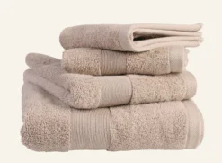 Online Handduk beige - 50x70 cm