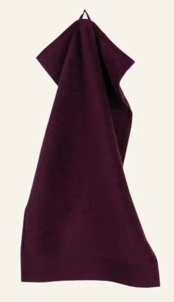 Clearance Hotel Selection Handduk burgundy - 30x50 cm