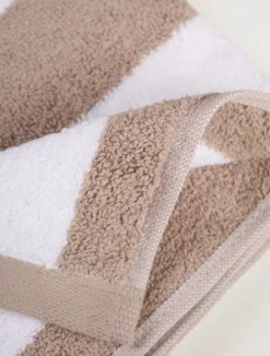 Online Handduk multi/beige - 70x140 cm