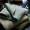 Outlet Local Chef Handduk, 3-pack grön - 26x26 cm