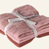 Local Chef Handduk, 3-pack rosa - 26x26 cm