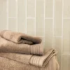 Online Hotel Selection Handduk taupe - 90x150 cm