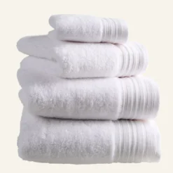 Clearance Hotel Selection Handduk vit - 90x150 cm
