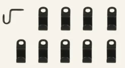 Sale Nice & organized Hängare svart - 2x5 cm