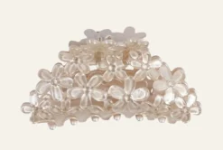 Discount Hårklämma beige - 4,5x9,7x4,3 cm
